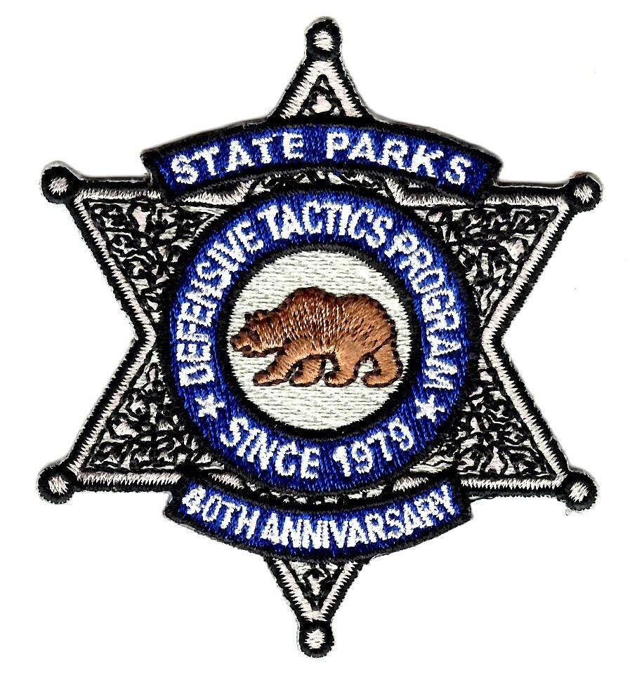 California State Parks - Ranger Defensive Tactics Program 2019 Anniversary Patch