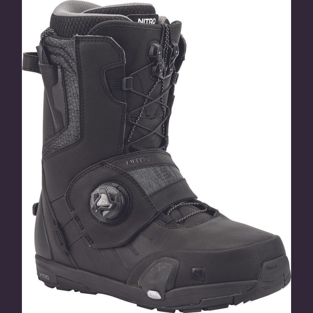 Nitro Profile Step On TLS 2025 Snowboard Boots BLACK 10.5