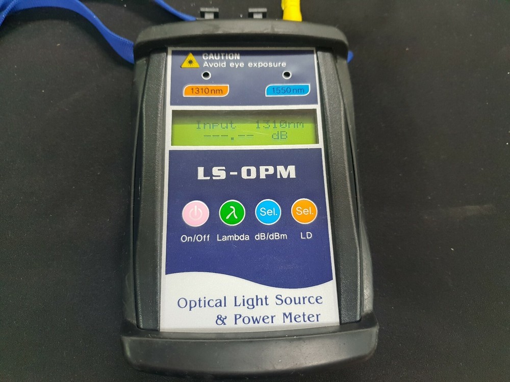 Fiberpia LS-OPM Handheld Optical Light Source & Power Meter