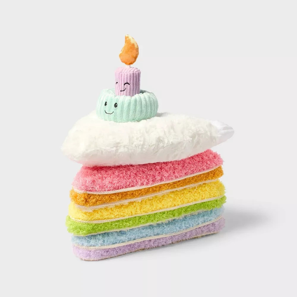 🔥Gigglescape 13” Stackable Layer Cake Stuffed Animal Plush, Food Theme, 1+🔥