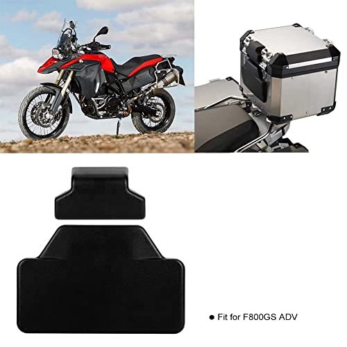 Rubber Rear Pad Saddlebag Trunk Passenger Backrest with Upper & Lower Split