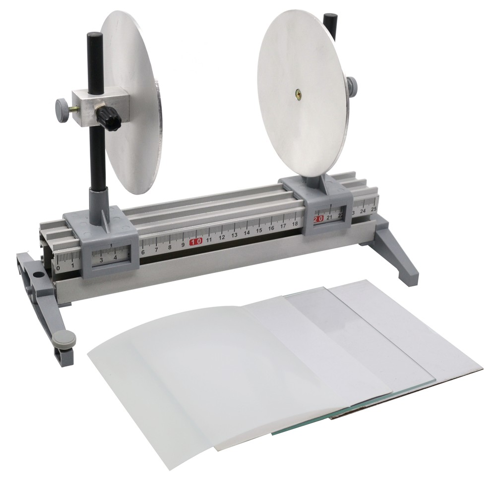Parallel Plate Capacitor Demonstration, Adjustable Distance/Height - Eisco Labs