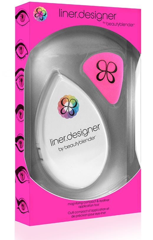 Beautyblender liner designer Magnifying Compact and Eyeliner Application Tool