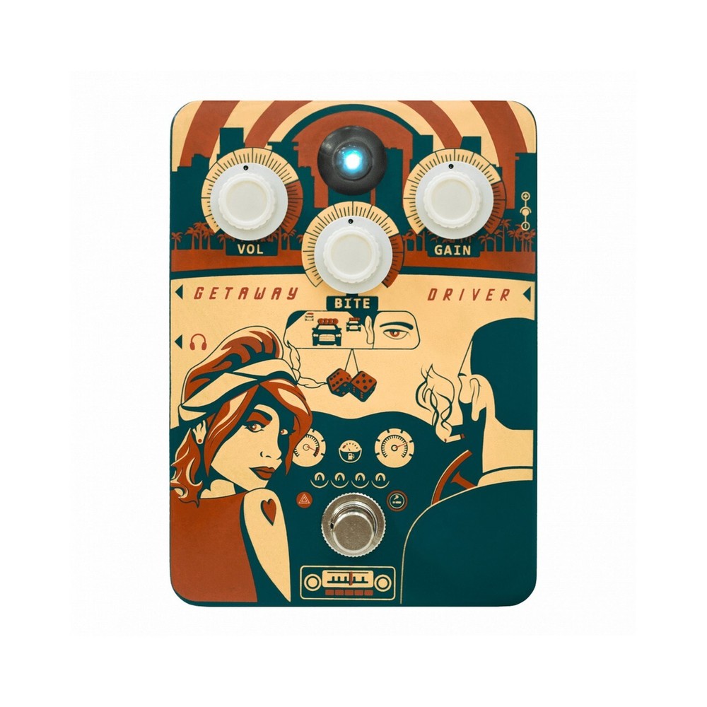 Orange GETAWAY DRIVER Overdrive Guitar Effect Pedal