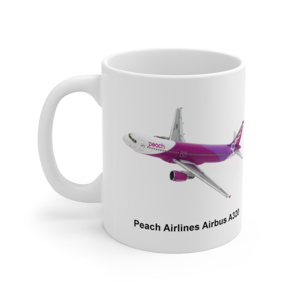 Peach Airlines A320 Coffee Mug