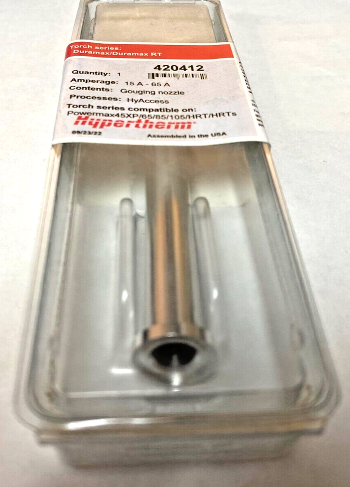 Hypertherm 420412 Gouging Nozzle HyAccess 15-65 A