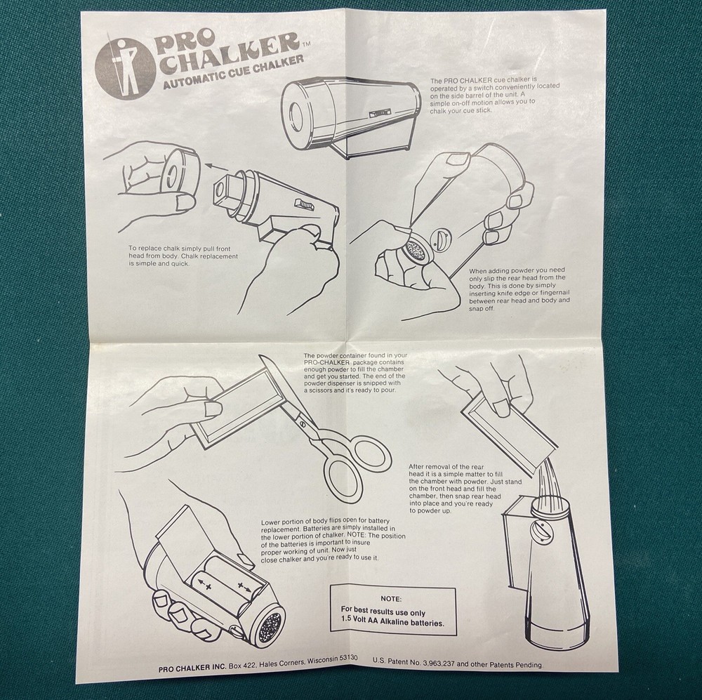 pro chalker billiard