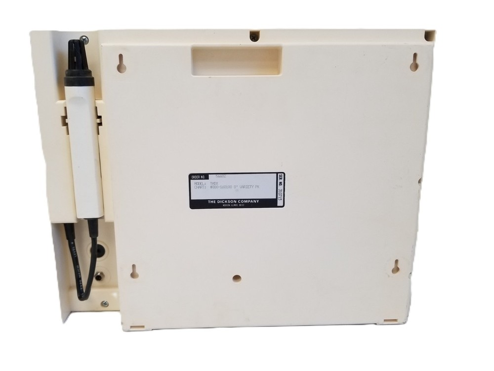 Dickson THX Temperature & Humidity Chart Recorder 8" Model THX – Untested