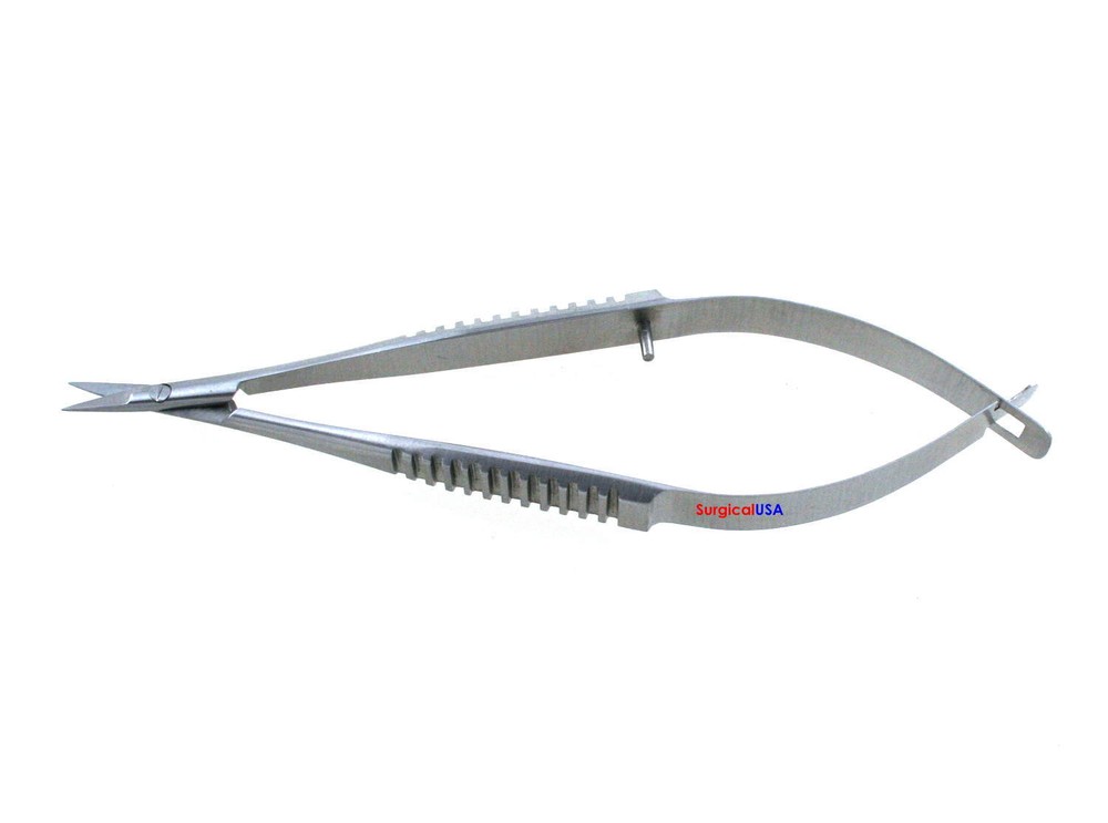 Iris Micro Miniature Scissors 4" Delicate Straight Blades Sharp Points