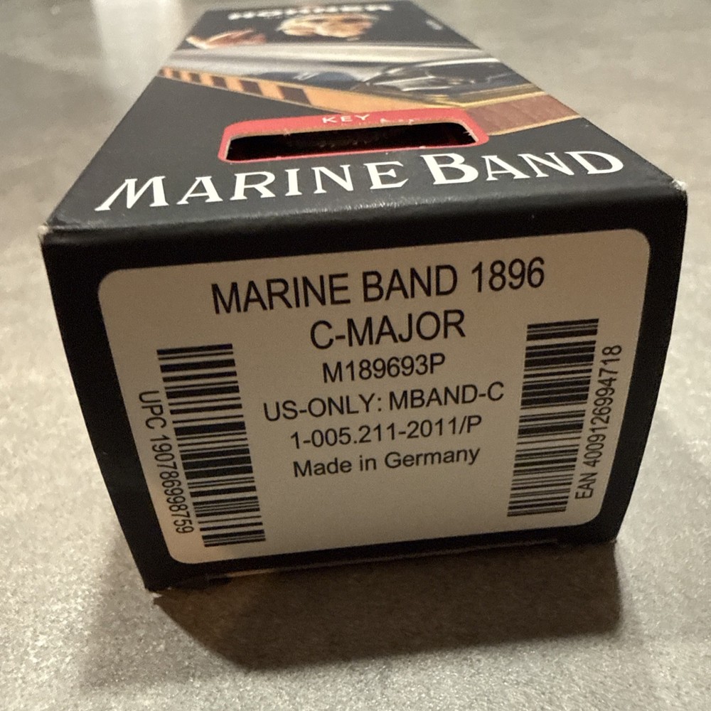 Hohner Harmonica MARINE BAND 1896 En Do