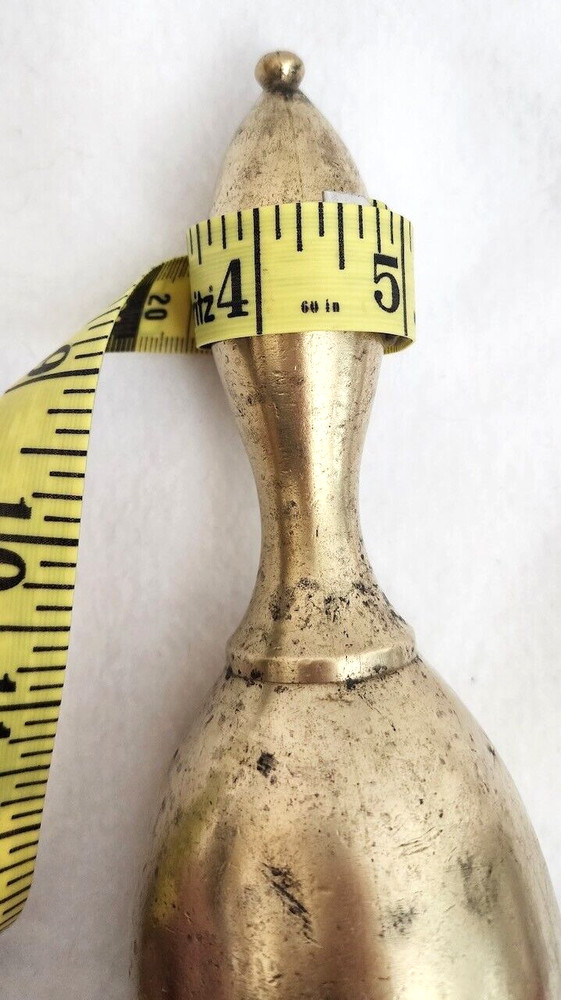 Andiron Brass Piece - Length 12”