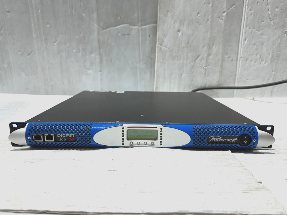Powersoft DSP K6 7200W Power Amplifier #212 (One) TrueHeartSound