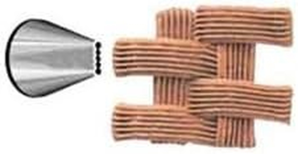 # 47 - Ribbon Pastry Tip - Stainless Steel