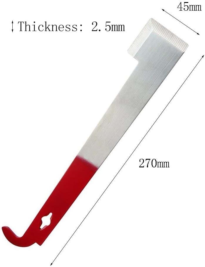 Lightweight Multi-Function Bee Hive Frame Lifter and Scraper - 10.5 Inches