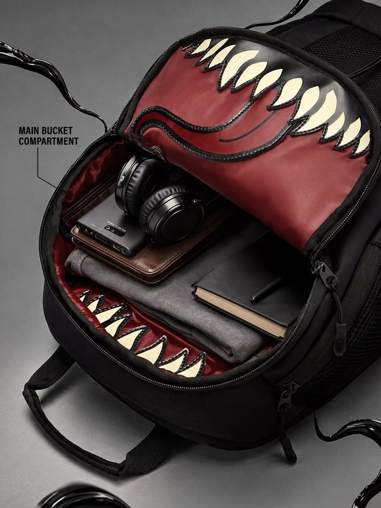 Marvel: Lethal Venom Backpacks colour black official licensed 2026