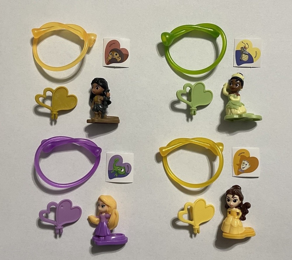 Kinder Joy Disney Princess Bracelet Prize Set