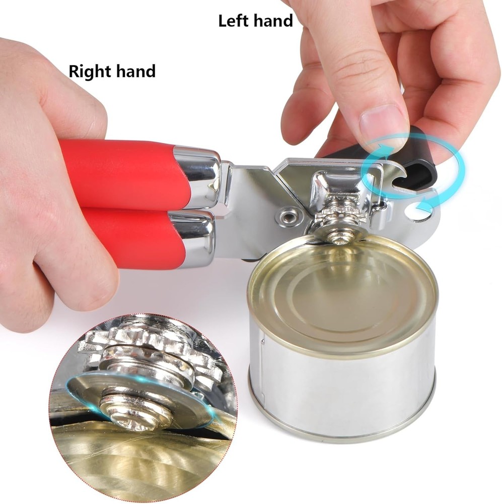 Left Handed Can Opener & Bottle Openers Lefty Kitchen Tools Utensils