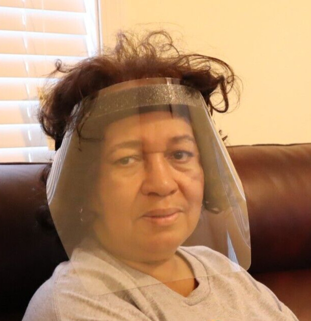 Hex Armor Fluid-resistant disposable face shield 10 count