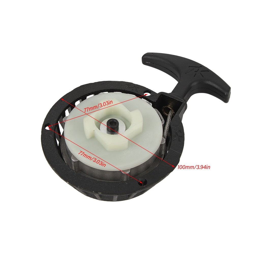 Pull Starter With Flywheel Low Noise High Performance For Mini Pocke DXOH