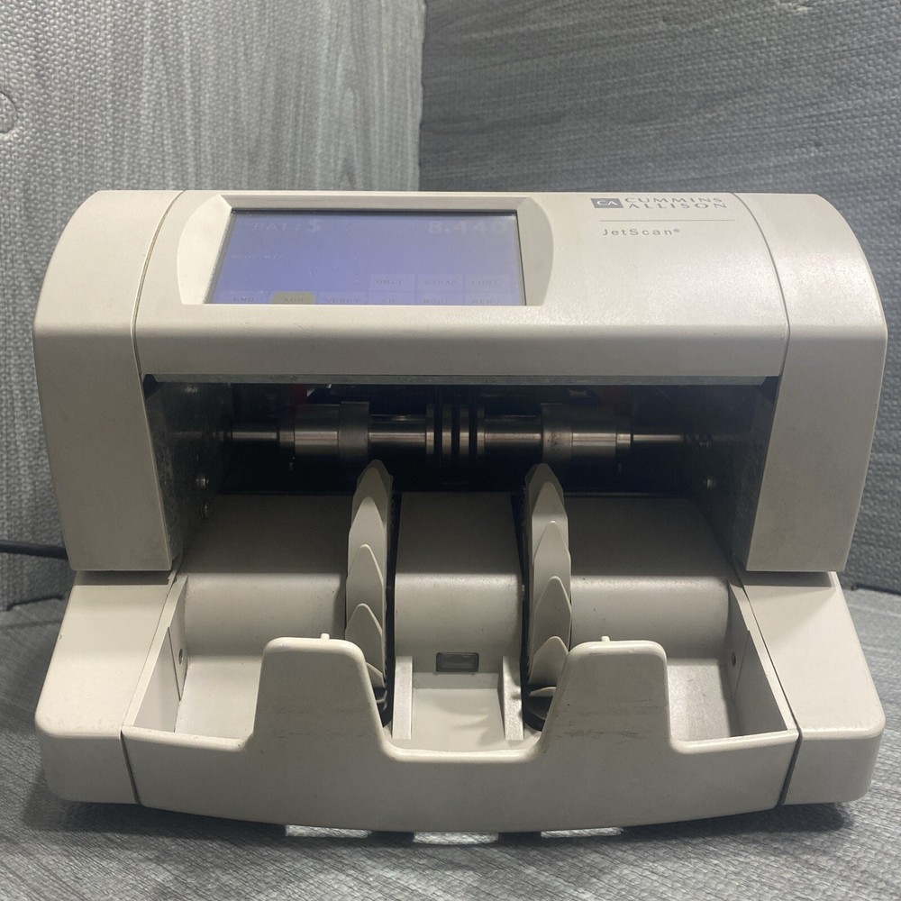 Cummins Allison JetScan 4068 ES Bill Counter Working