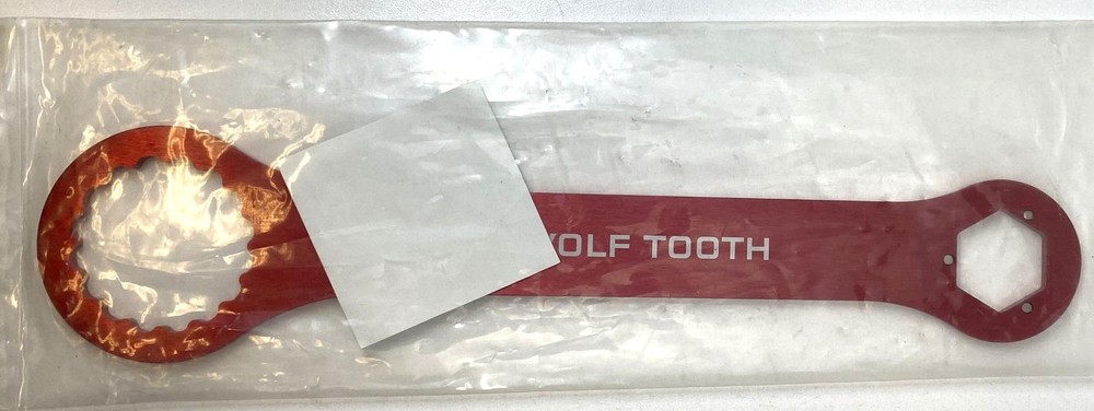 new Wolf Tooth Components Ultralight Cassette Lockring/Bottom Bracket Tool
