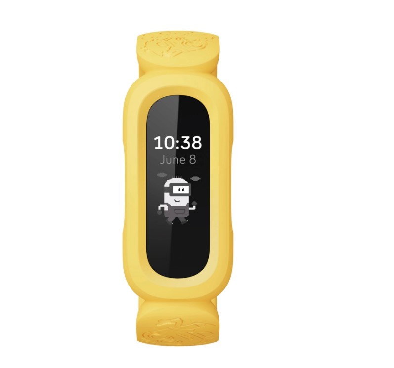 Fitbit FB419BKYWBNDLSS Ace 3 Special Edition: Minions Activity Tracker Bundle