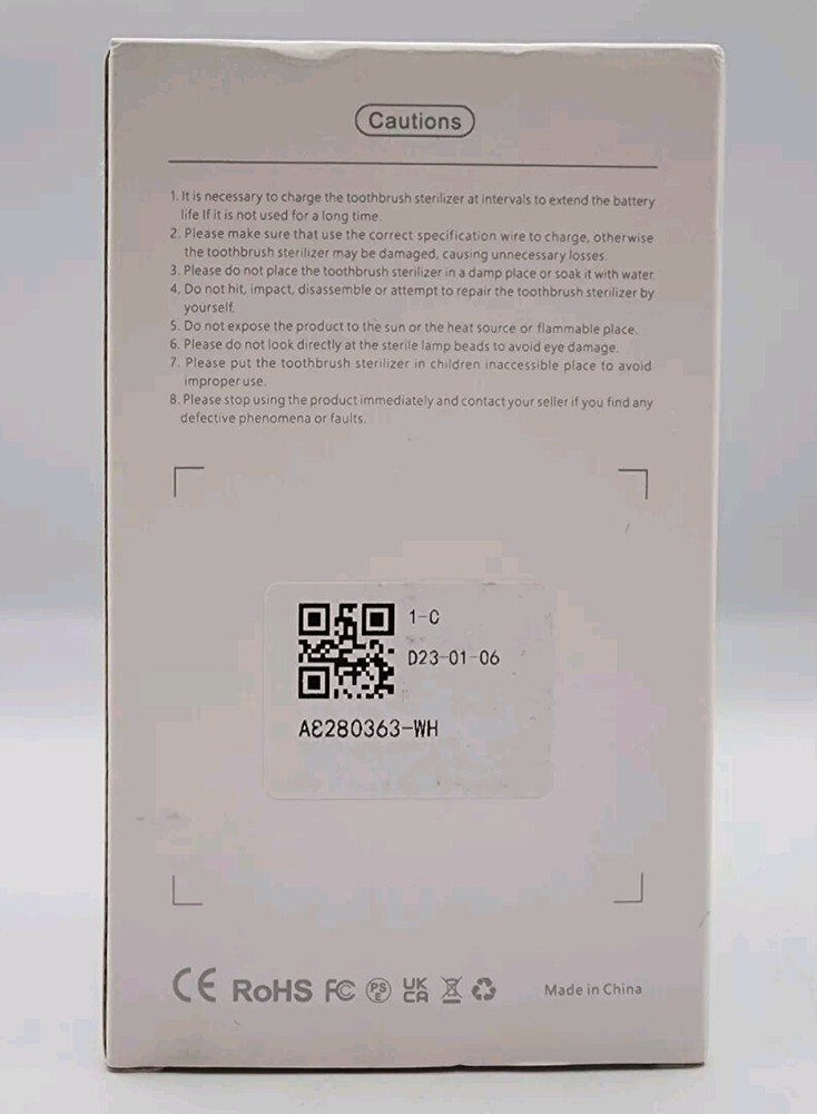 Dual Automatic Toothbrush Sterillizer Circulating Purification