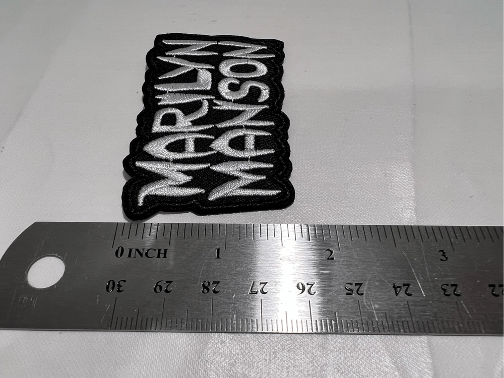 Marilyn Manson Band Iron on Patch
