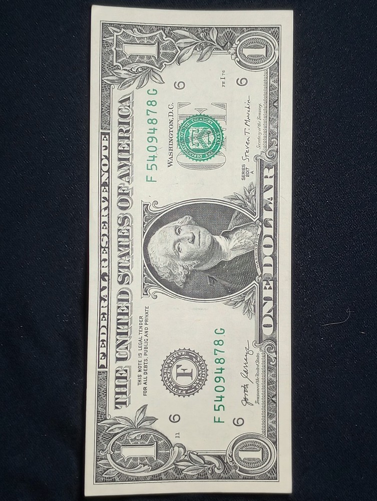 Crispy 2017A $1 Note Double Gas Pump Error. #517