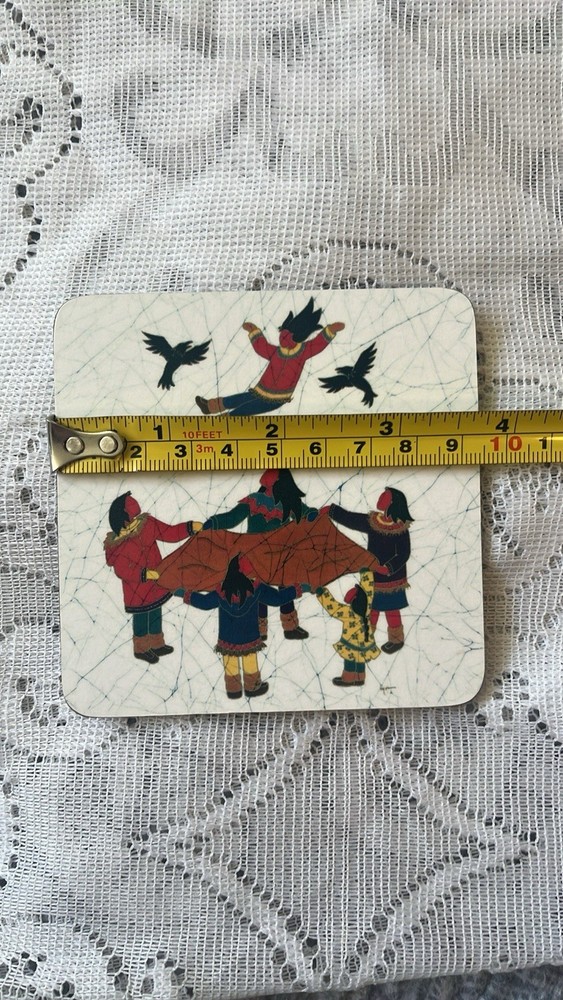 Native Art Coaster Set