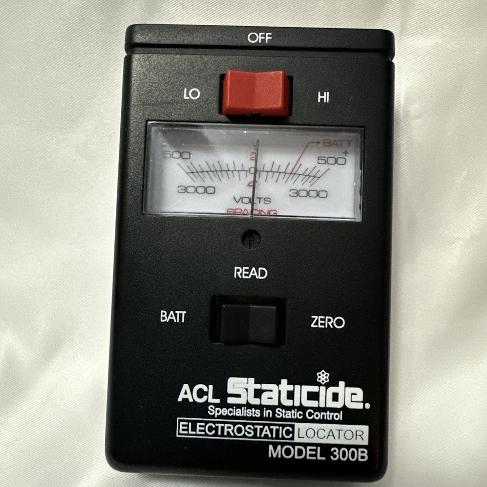 ACL 300B Precision Electrostatic Locator ESD Meter, Range: 1/2"-4" 