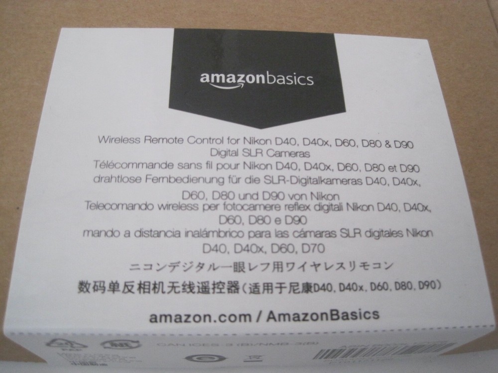 Amazon Basics Wireless Remote Control In Box AU