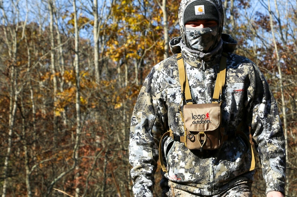 Leap Outdoors Binocular Harness Chest Pack Bino Harness