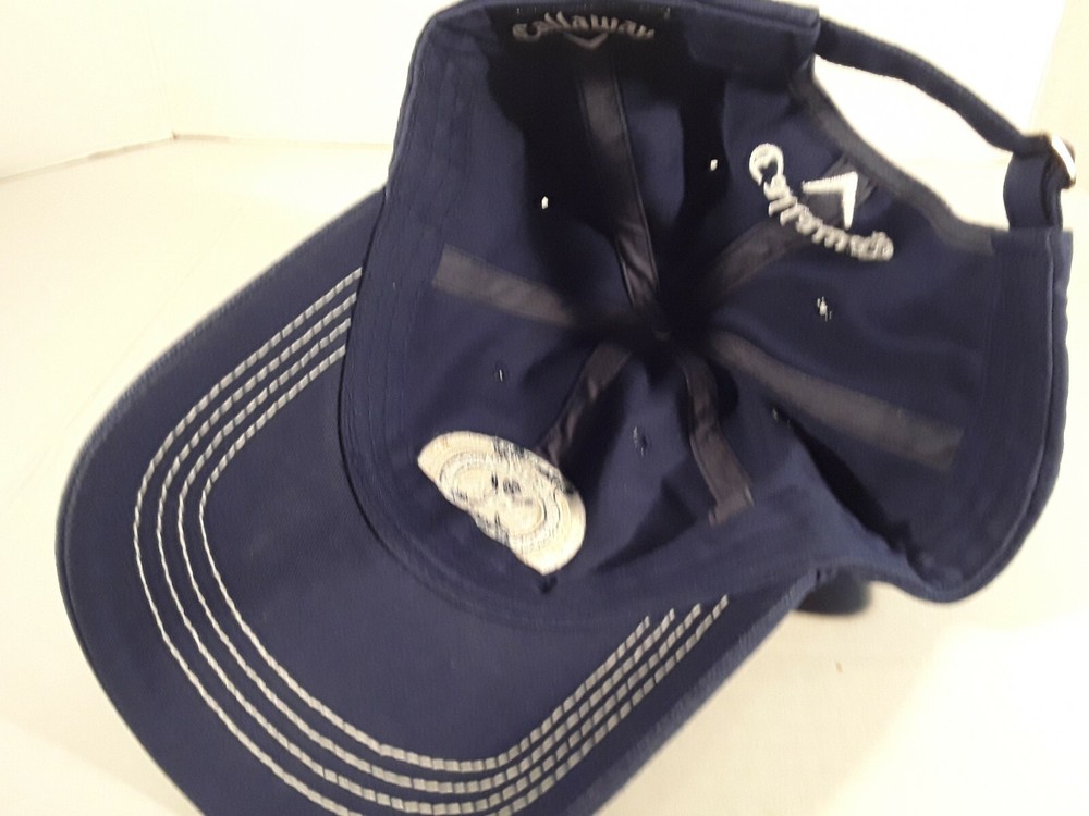 Callaway Golf McGladrey Hat PGA Team Championship Strap Back Cap Navy Adjustable