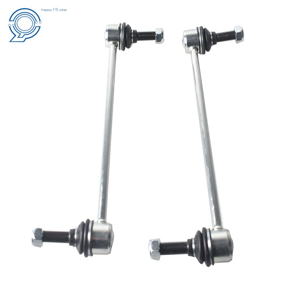 Both (2) Front Stabilizer Sway Bar End Links for 2005-2014 Ford Mustang