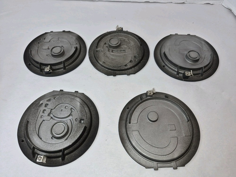 5 Dash Mini Removable Waffle Plates 4'' Non-Stick W/ Case