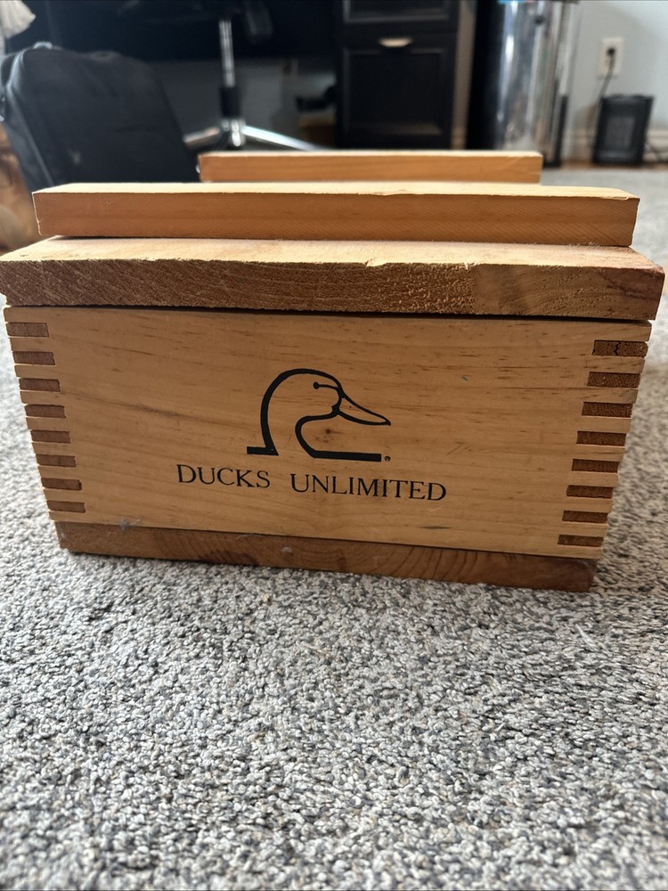 Vintage ducks Unlimited Ammo Box