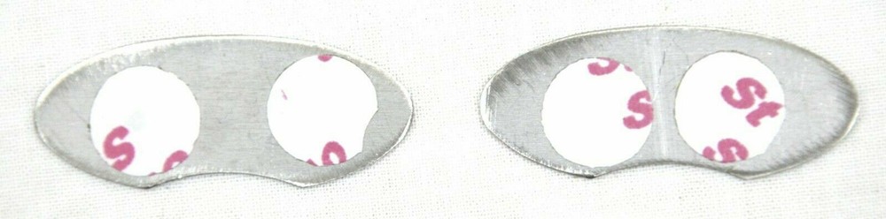 HTS Gauge Emblems for Peterbilt Speedometer & Tachometer Stainless PB-2046 Pair
