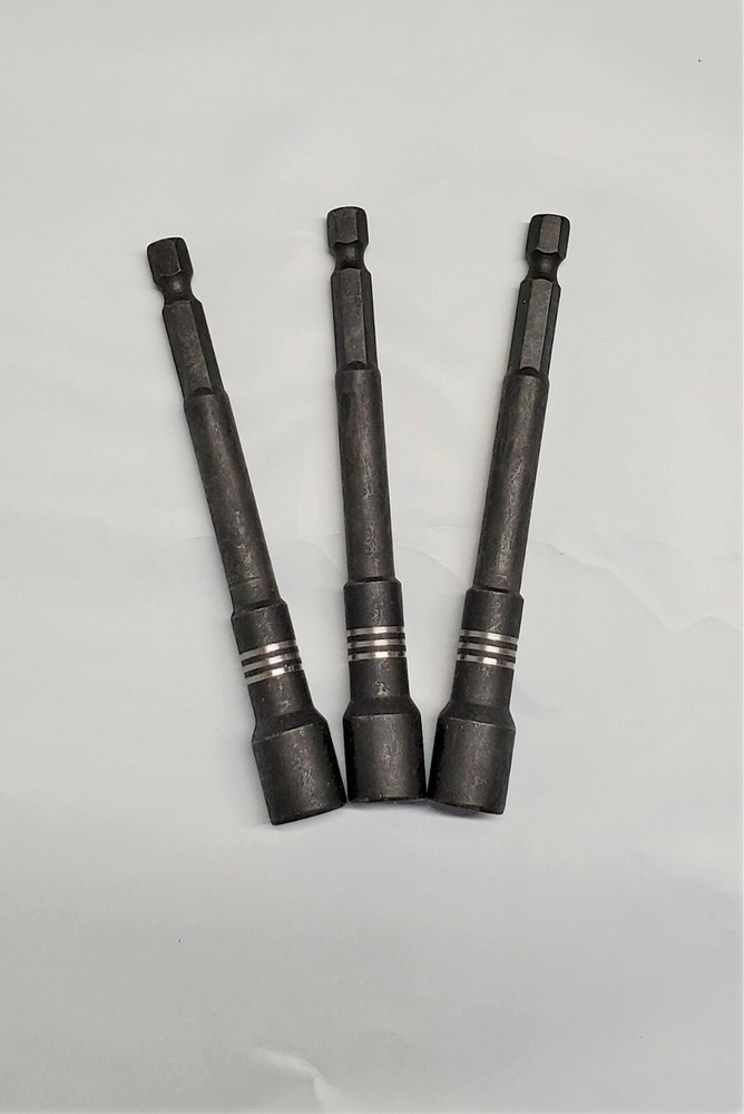 1/4" x 4" Impact Magnetic Nut Setter, 9 Bits