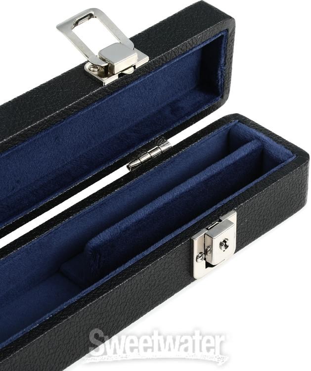 Bobelock B8-2BB Double Bow Case - Black with Blue Interior