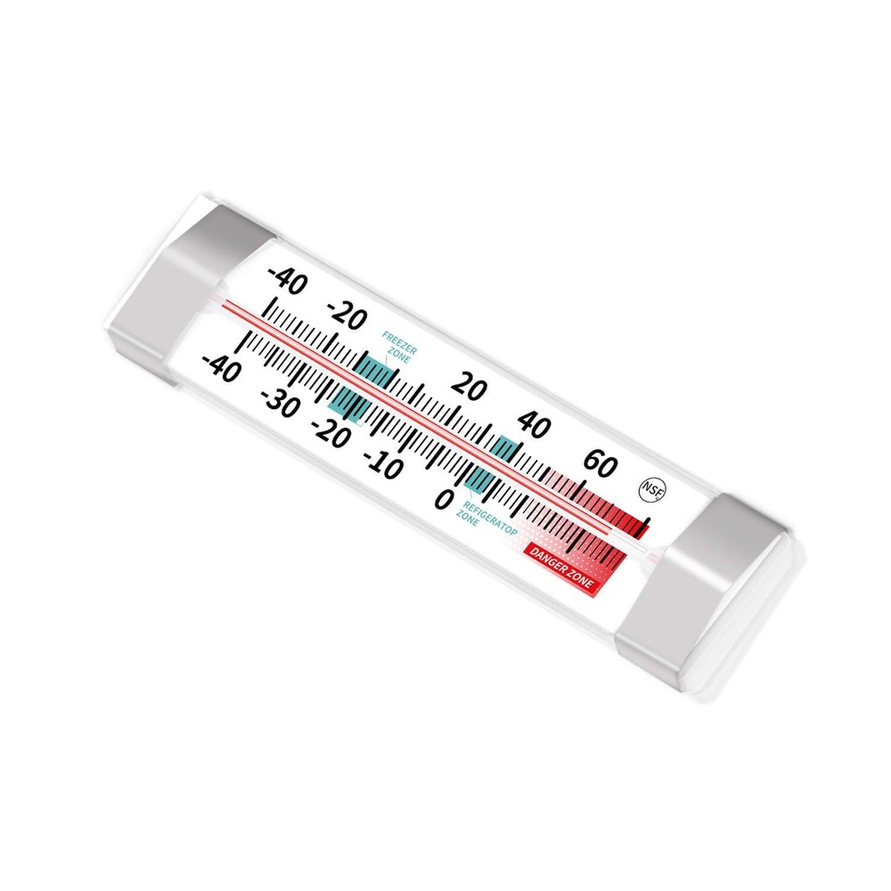 Fridge Refrigerator Freezer Thermometer (3pack) Silver