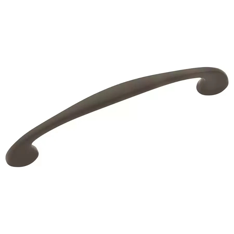 10   Amerock BP4479FB Flat Black Pulls 3-3/4" Center Handle Style Cabinet Pull