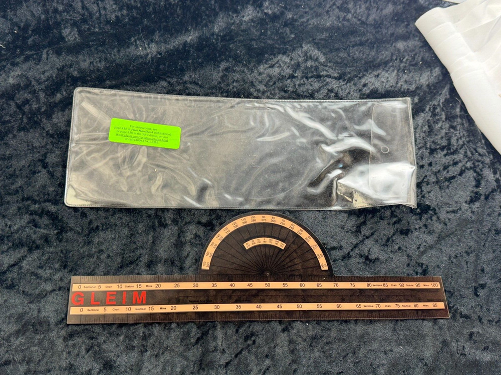 Gleim Flight Planning Navigation Plotter