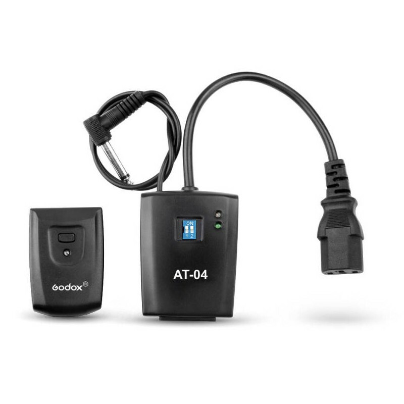 Godox AT-04 Remote Flash Trigger Set Transmitter & Receiver 4CH For Studio Flash