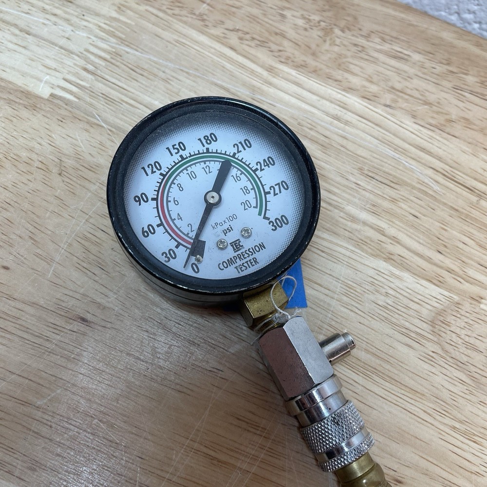 IEC Engine Compression Tester Gauge 300psi