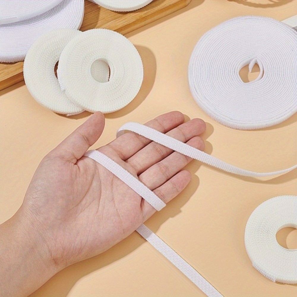 4sets Reusable Polyester Cable Ties Hook and Loop Cord Organizer Wire Ties
