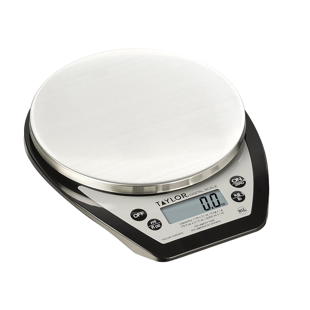 1020NFS Compact Digital Scale, Multi-Functional Food Scale for Precise Weight Me