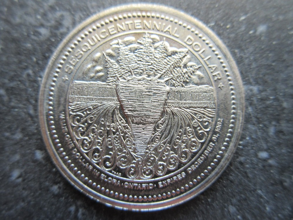 1982 Elora Wellington County Sesquicentennial Dollar