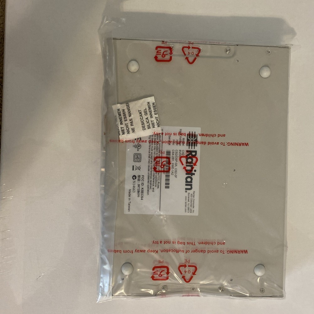 New Raritan CS2 CompuSwitch KVM Switch Compu Switch W/ Software + Instructions