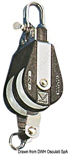 Viadana Double block with becket fixed head A